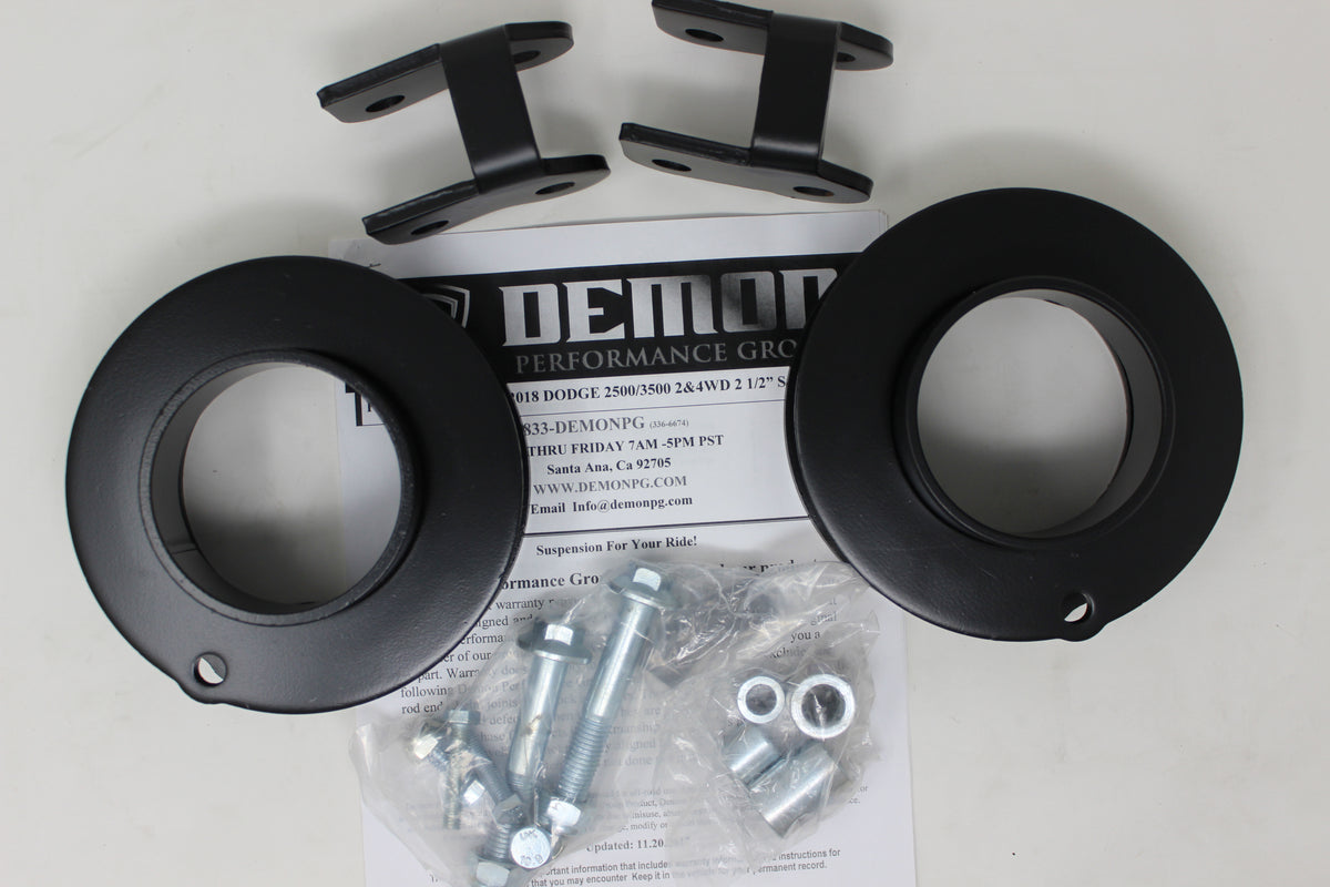 Front Coil Lift Kits 2.5"