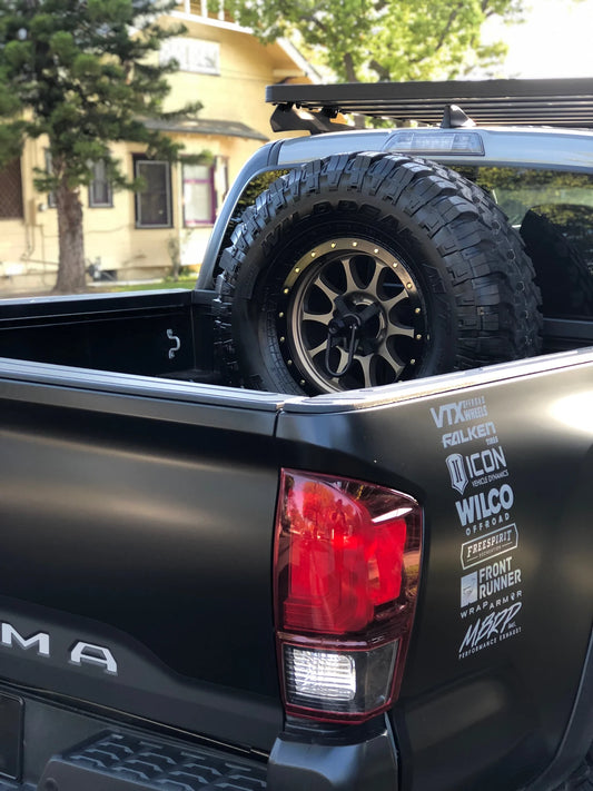 Bed Rail Tire Carrier - Blemished