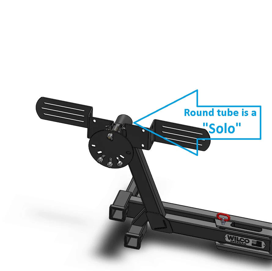 Hitchgate Solo & Offset Accessory Plate