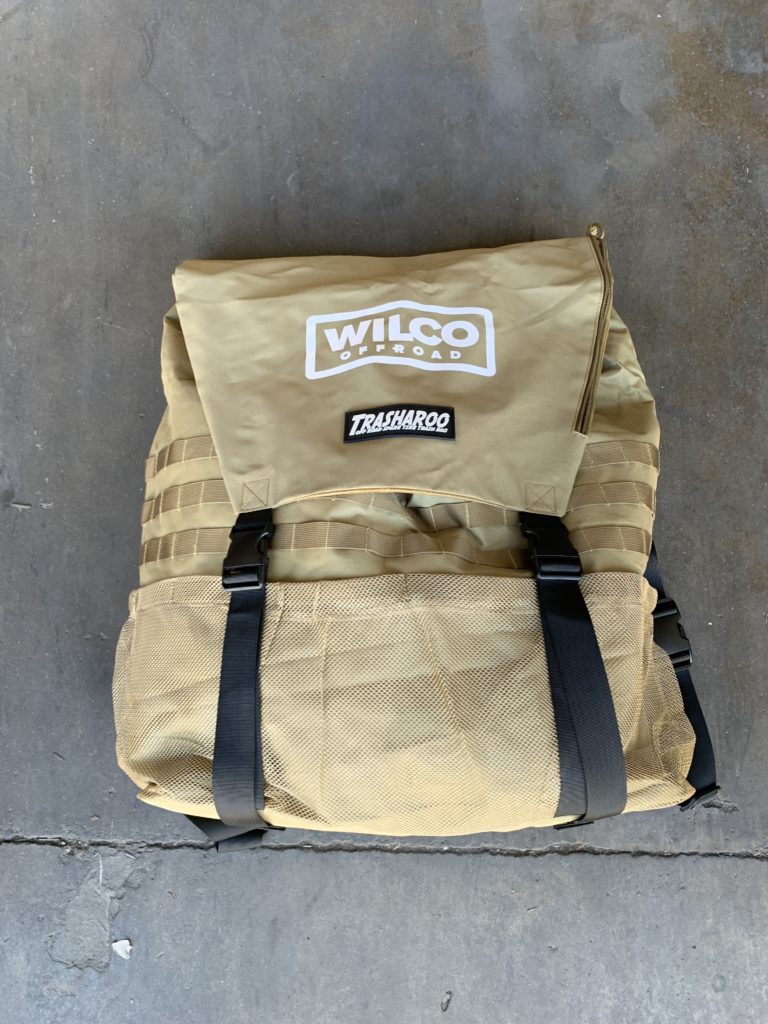 TRASHAROOバッグ Trasharoo Spare Tire Trash Bag - Tan | Spare Tire Garbage Bag